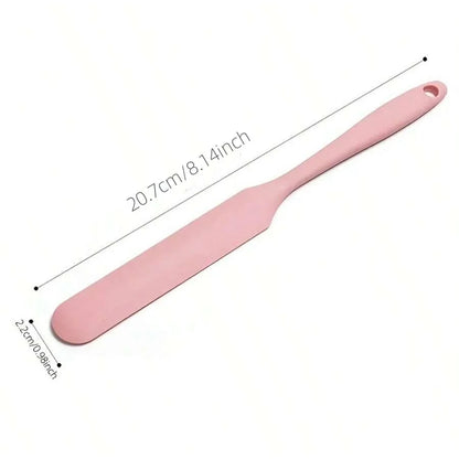 Random Color Food Scraper Non-Stick Heat-Resistant Kitchen Utensil for Home and Professional Baking 1 Piece
