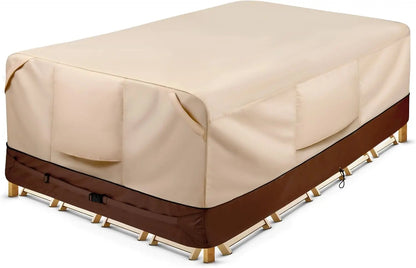 Durable Waterproof Outdoor Patio Furniture Covers Protectors for Large Sets up to 108"x82"x28"