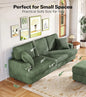 87in Corduroy Kidirect Sofa No Tool Assembly 21in Deeper Seats