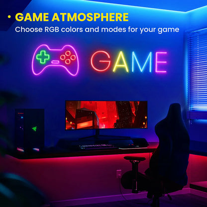Flexible Neon LED Rope Lights Flexible With Remote and APP Control RGB Lighting Strip