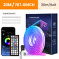Flexible Neon LED Rope Lights Flexible With Remote and APP Control RGB Lighting Strip