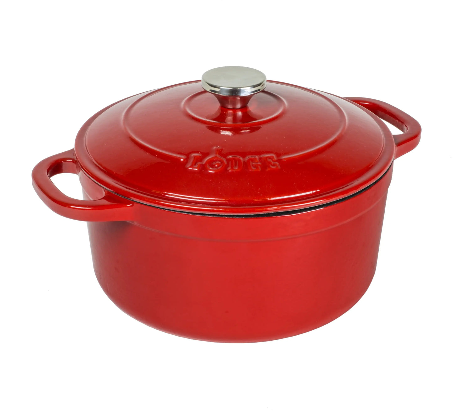 Lodge Cast Iron Dutch Oven 5.5qt Enameled Non-Stick Set