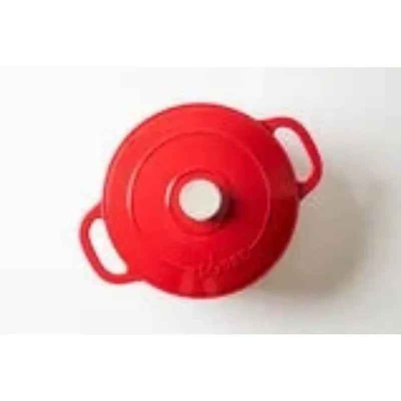Lodge Cast Iron Dutch Oven 5.5qt Enameled Non-Stick Set