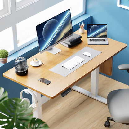 JHK Electric Ergonomic Adjustable Height Standing Desk Stand Up Sit Stand Computer Workstation 40x24"