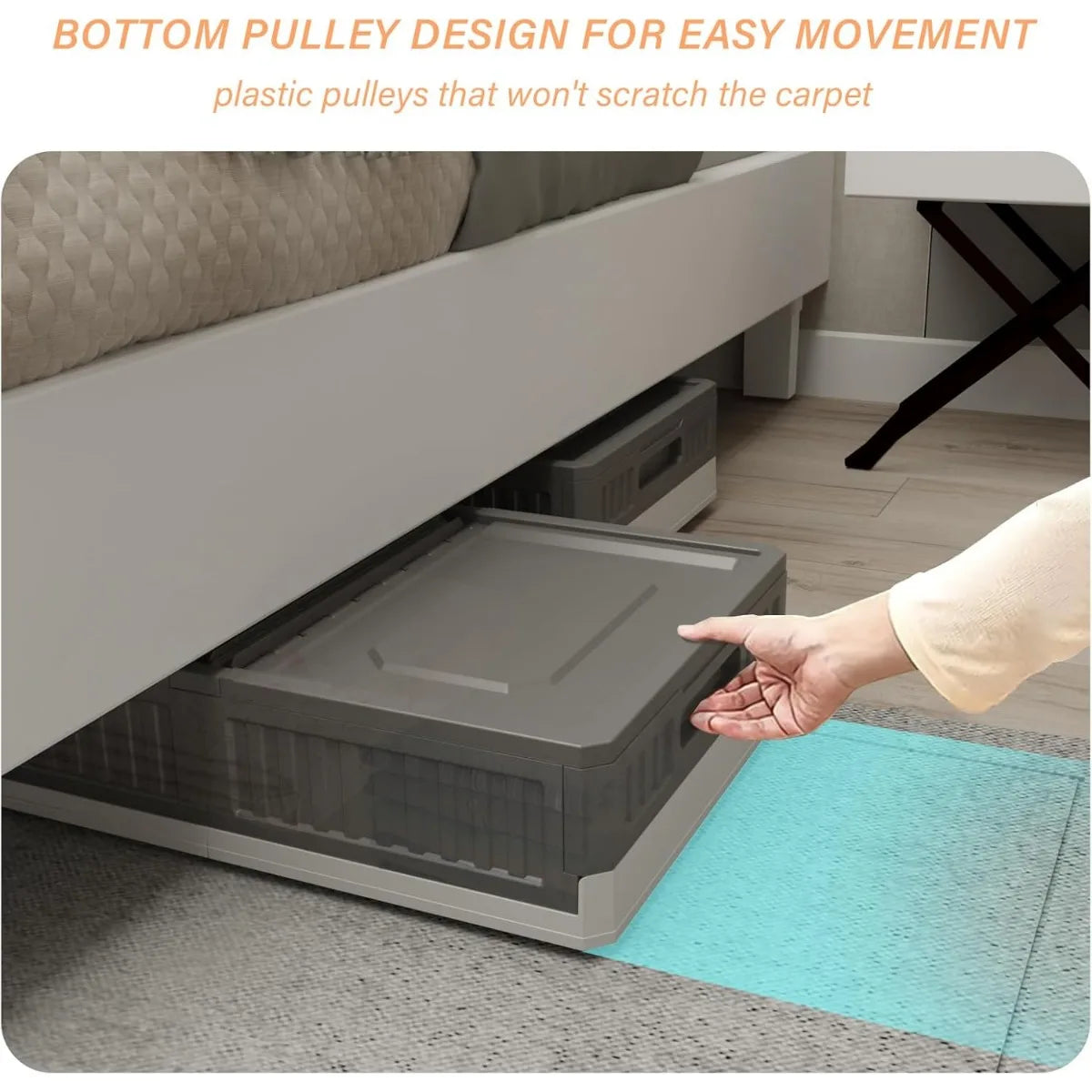 Under Bed Storage Containers with Wheels