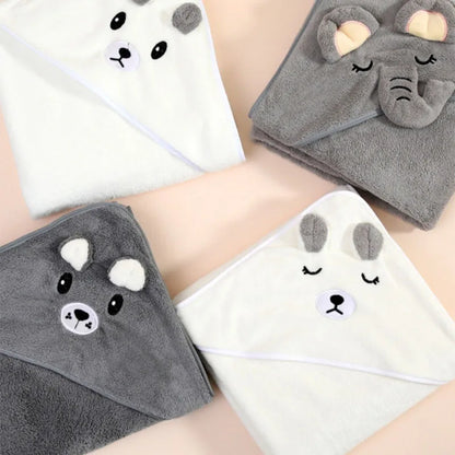 Soft Absorbent Bath Towel for Baby Newborn Swaddle Wrap Baby Blankets