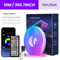 Flexible Neon LED Rope Lights Flexible With Remote and APP Control RGB Lighting Strip