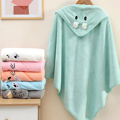 Soft Absorbent Bath Towel for Baby Newborn Swaddle Wrap Baby Blankets