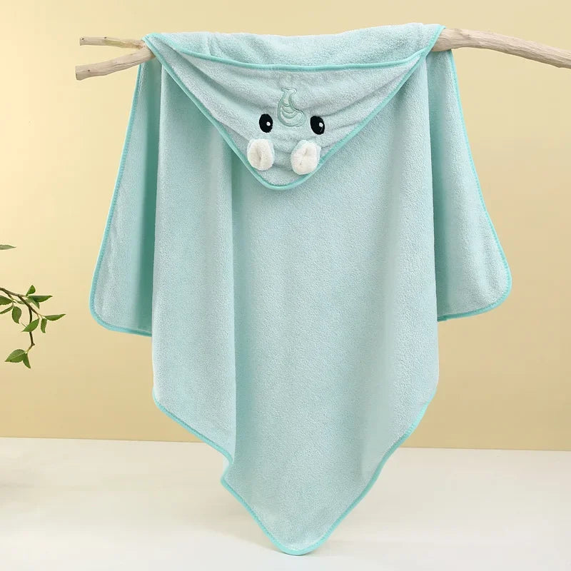 Soft Absorbent Bath Towel for Baby Newborn Swaddle Wrap Baby Blankets