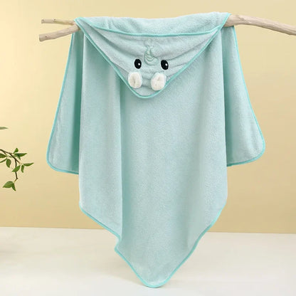 Soft Absorbent Bath Towel for Baby Newborn Swaddle Wrap Baby Blankets