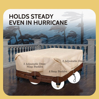 Durable Waterproof Outdoor Patio Furniture Covers Protectors for Large Sets up to 108"x82"x28"