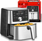 Instant Pot Vortex Plus XL Air Fryer 6QT, 6-in-1 Broils Dehydrates Crisps Quick Easy Meals 100+ In-App Recipes Dishwasher Safe